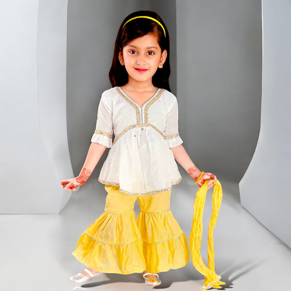 Chic Cotton Sahara Set for Girls