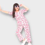 Kids Abstract Print Co-ord Set