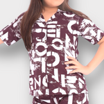 Kids Letter Print Co-ord Set