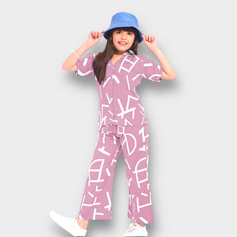 Kids Funky Alphabet Co-ord Set